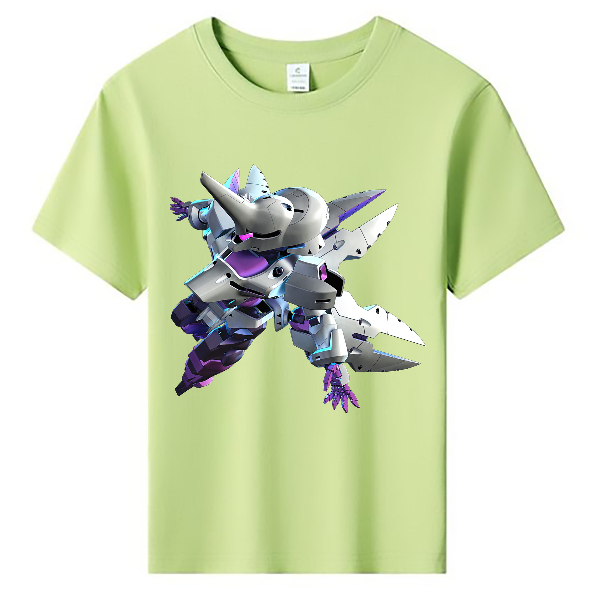 （画像用） 機動戦士ガンダム Mobile Suit Gundam 綿100％キッズTシャツ（フロントプリント）